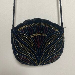 Bags by Warren  Reed multicolor Women's purse Floral like pattern vintage